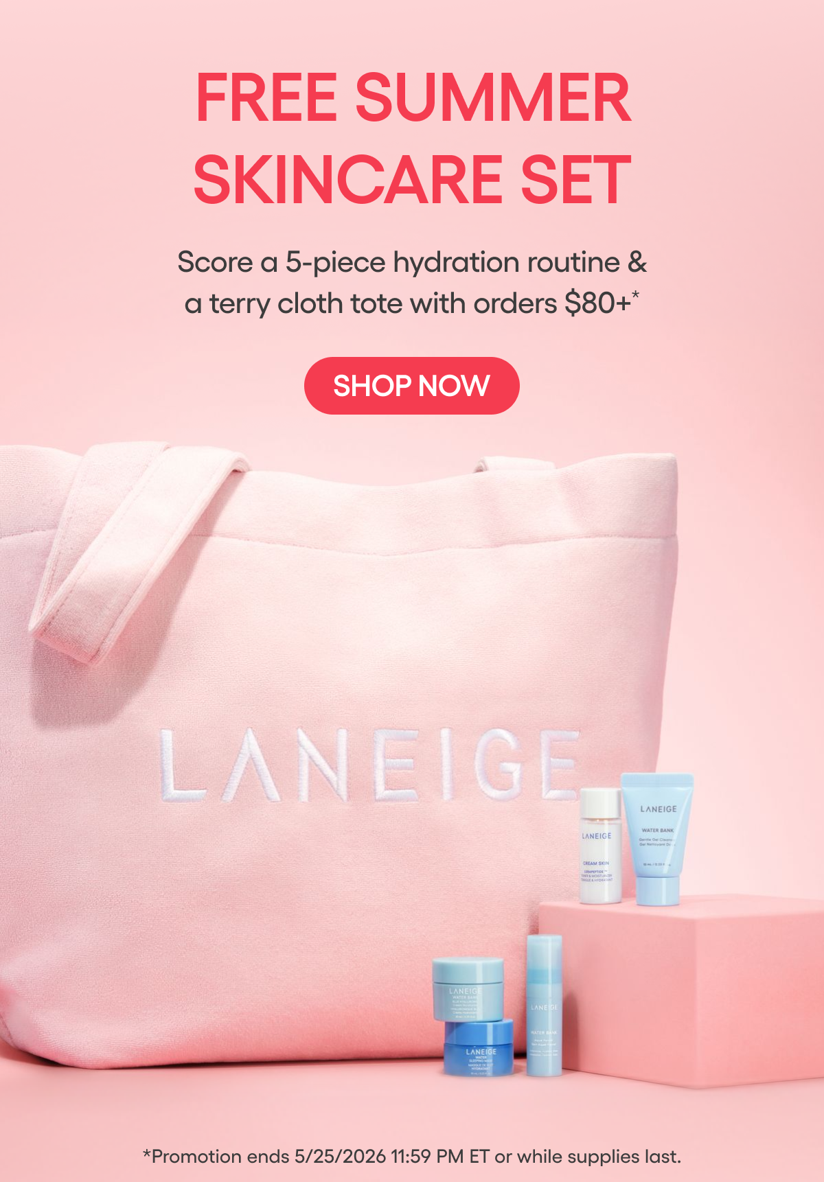 FREE SUMMER SKINARE SET W/ ORDERS $80+