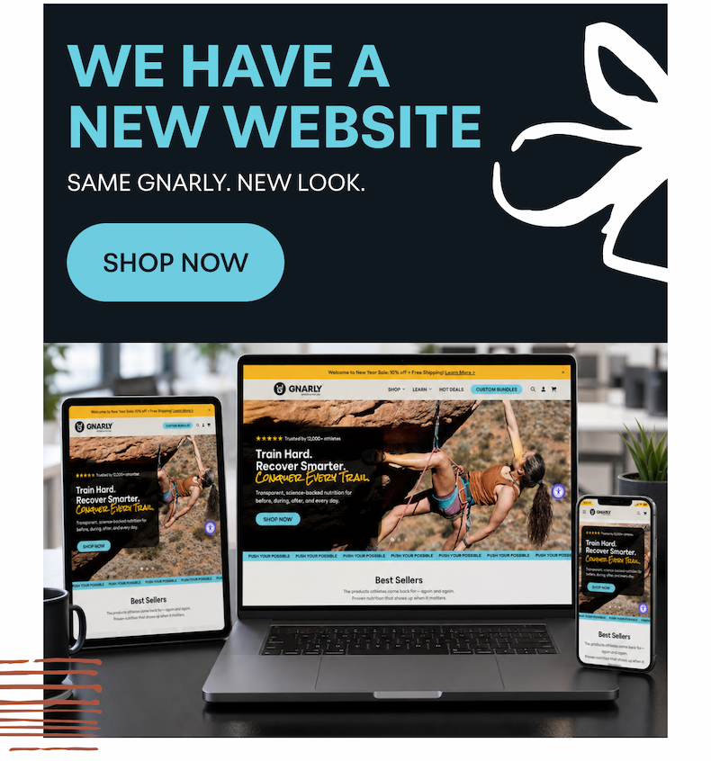 We Have a New Website. Same Gnarly. New look. [SHOP NOW]