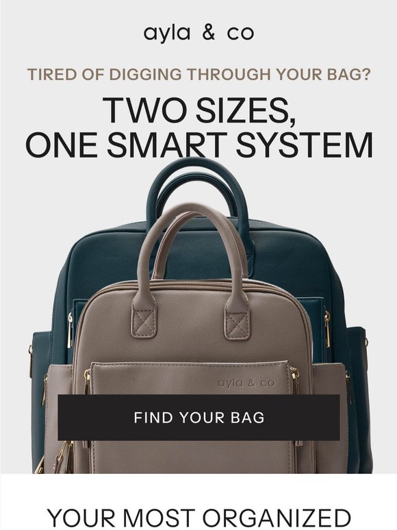 Same DNA. Two Sizes. Zero Digging.