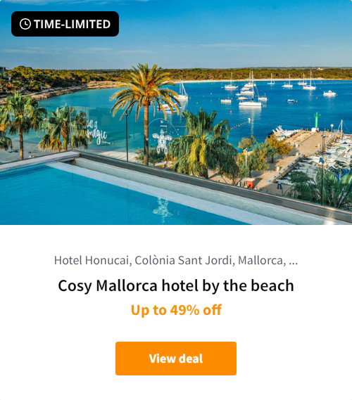 Cosy Mallorca hotel by the beach