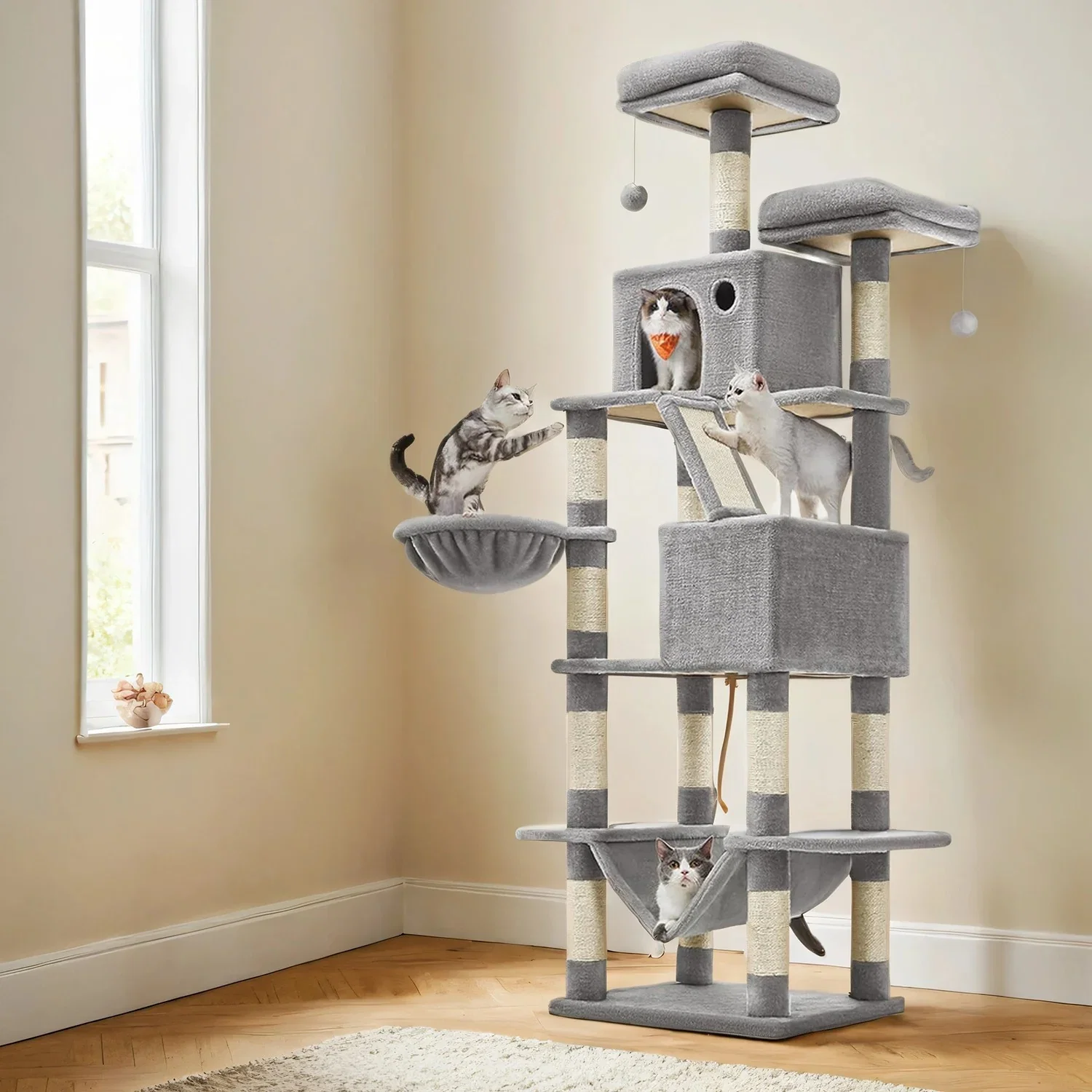 Image of XXL-Katzenbaum 206 cm