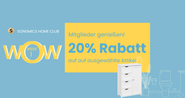 Mitglieder genießenl 20% Rabatt auf auf ausgewählte Artikel