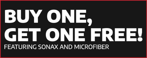 Buy One, Get One FREE Deals On Select SONAX & Microfiber Products!