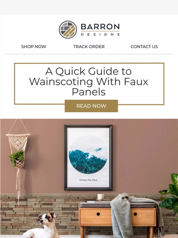 Is Your Wall Missing This Upgrade?