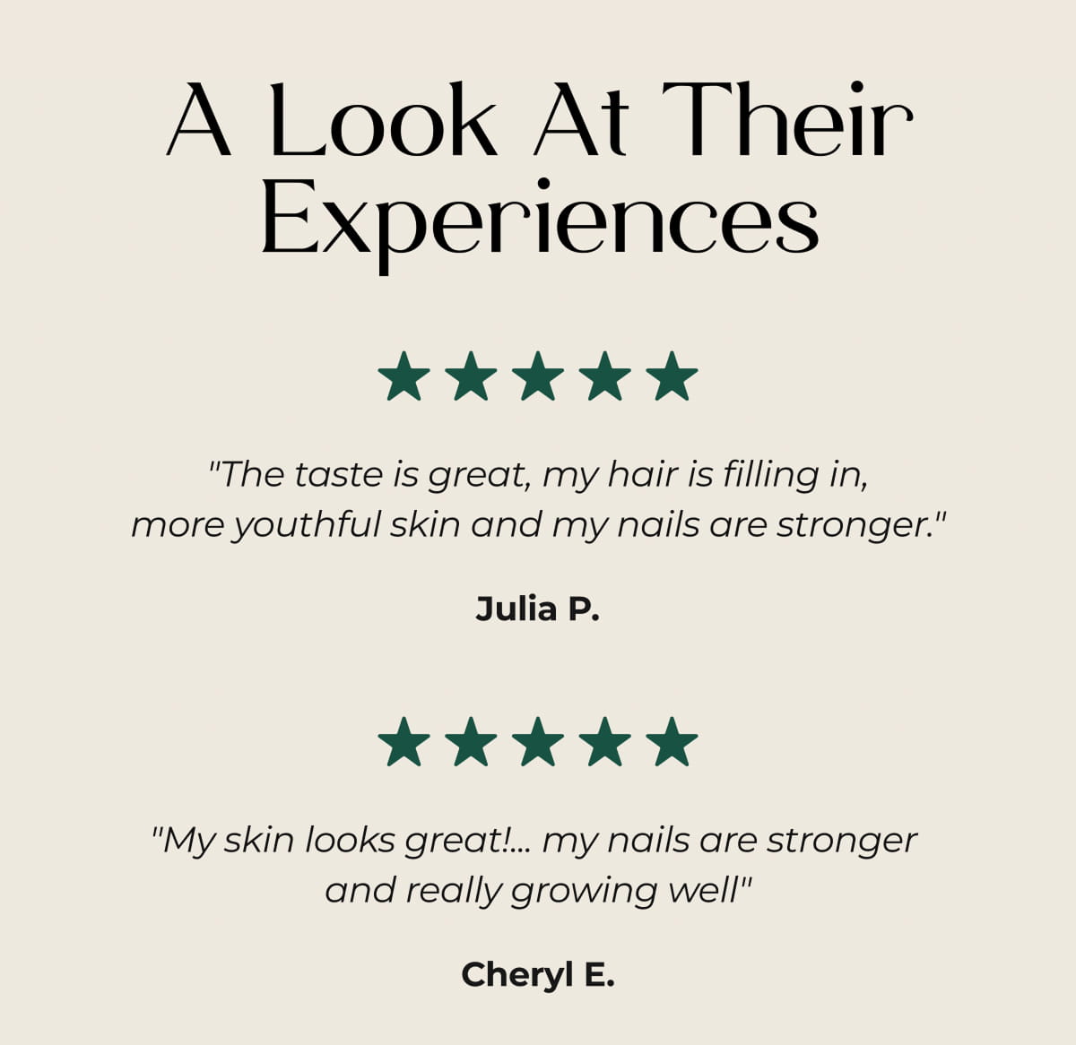 A Look At Their Experiences