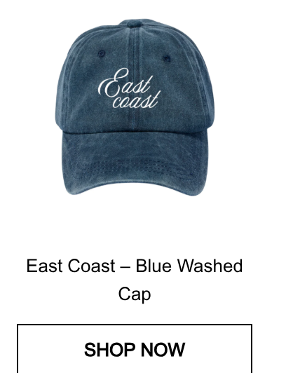 East Coast – Blue Washed Cap