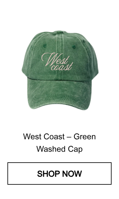 West Coast – Green Washed Cap