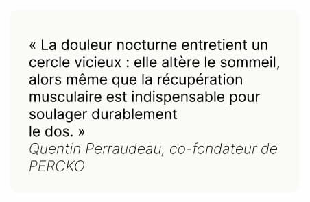 Le constat de Quentin Co-fondateur de PERCKO