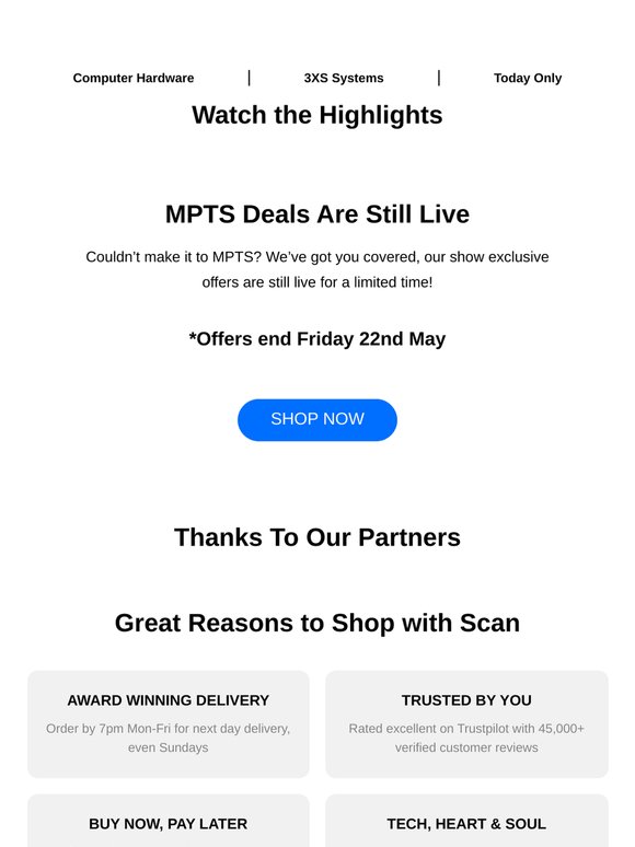 MPTS 2026 - Highlights and Limited Time Offers!