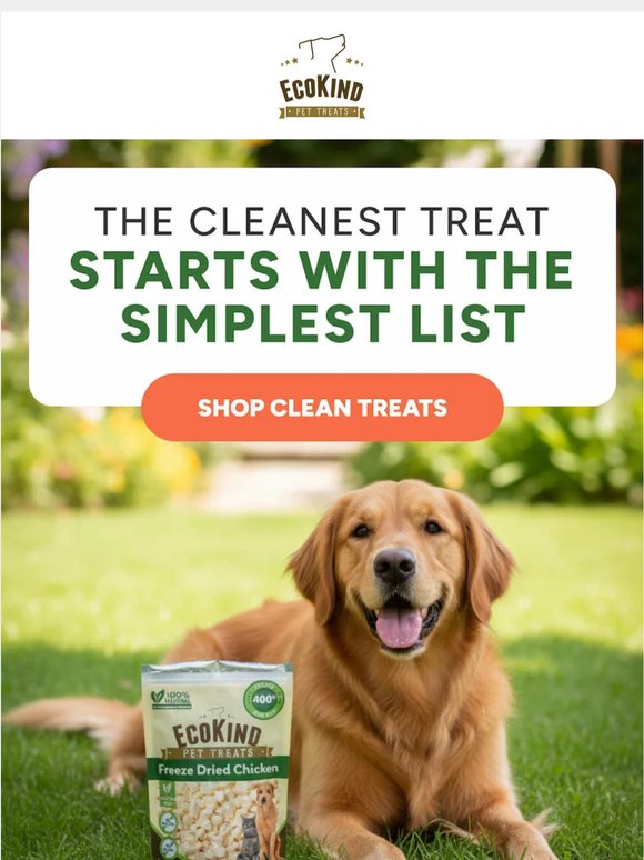 One Ingredient. That's All It Takes.