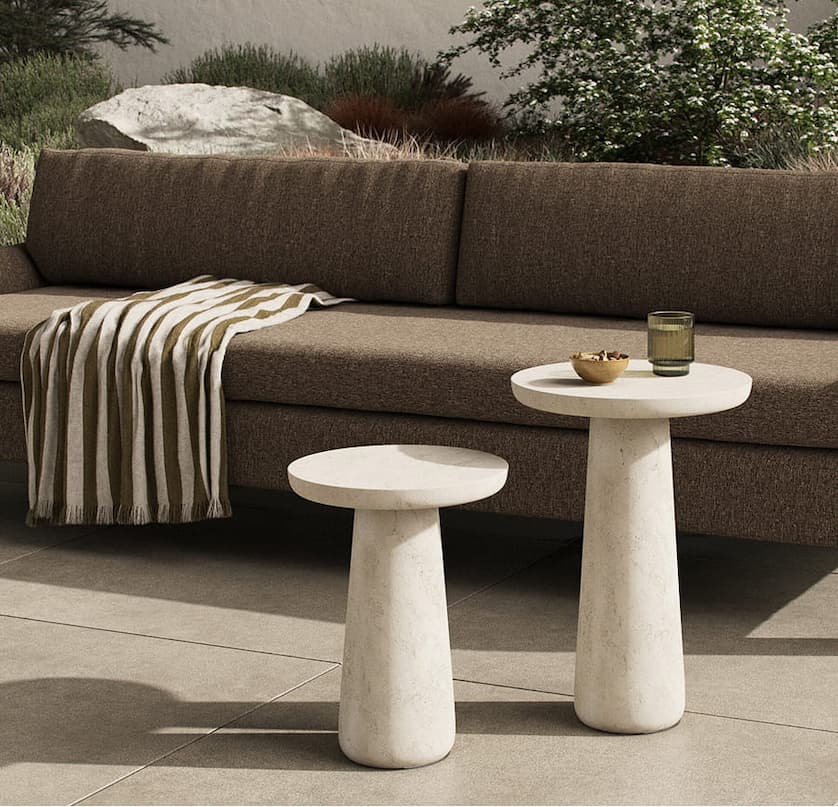 Rye Outdoor Nesting End Table