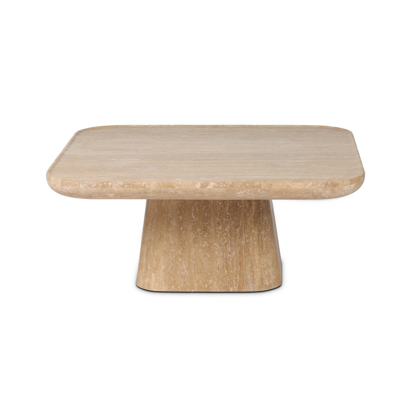 Image of Zane Golden Travertine Coffee Table