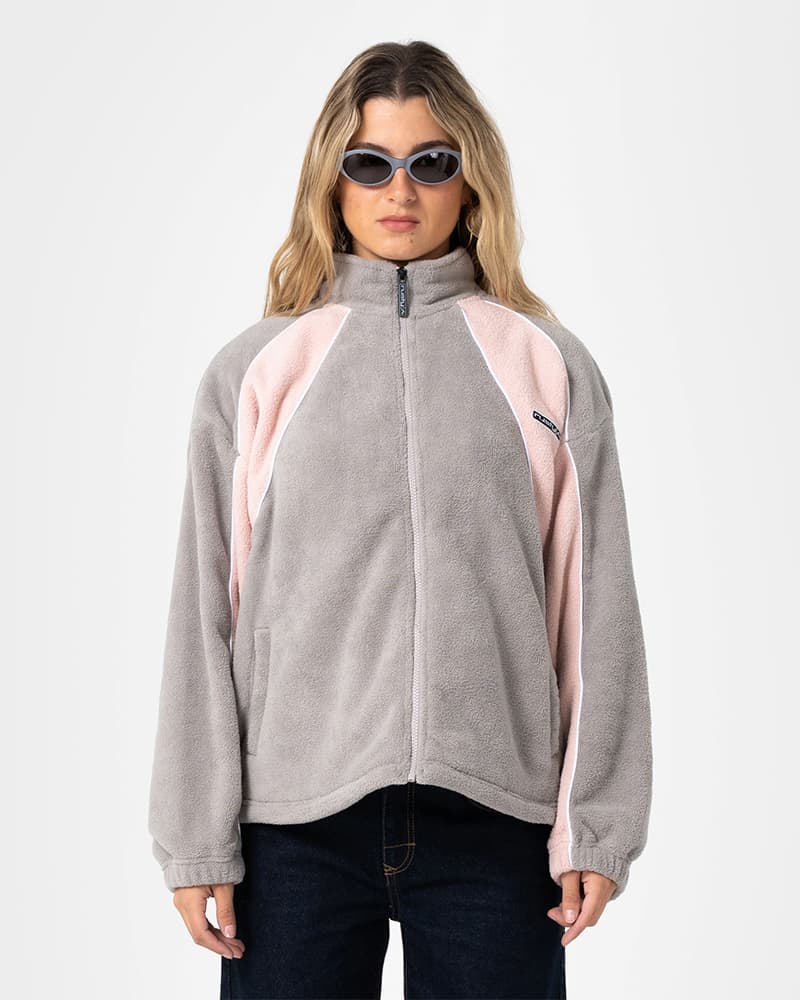 Two Tides Zip Through Sherpa Fleece