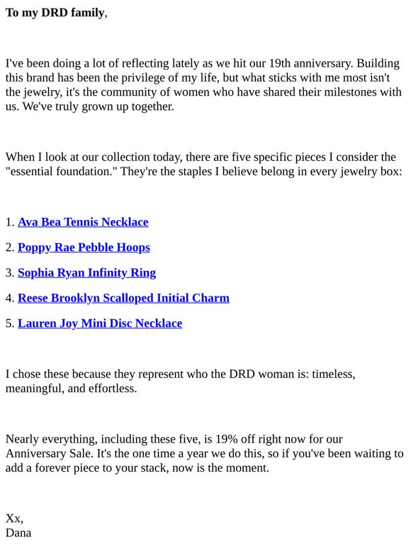 My Top 5 Pieces For Your Milestones