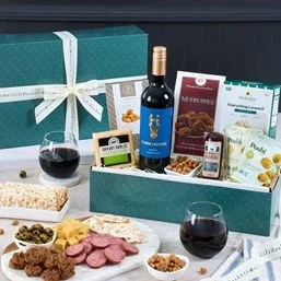Image of Classic Red Wine Gift Basket