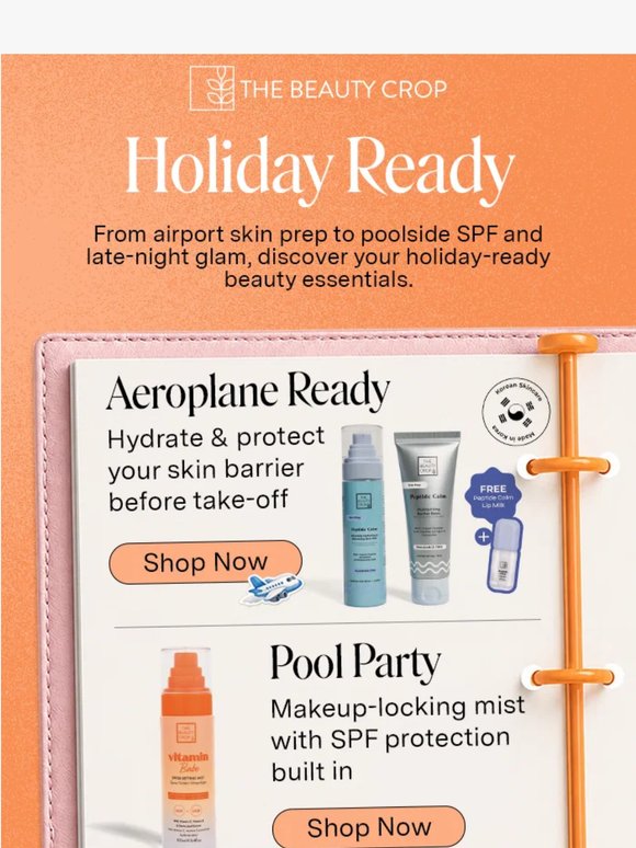 Heatwave or Holiday ready! ☀️
