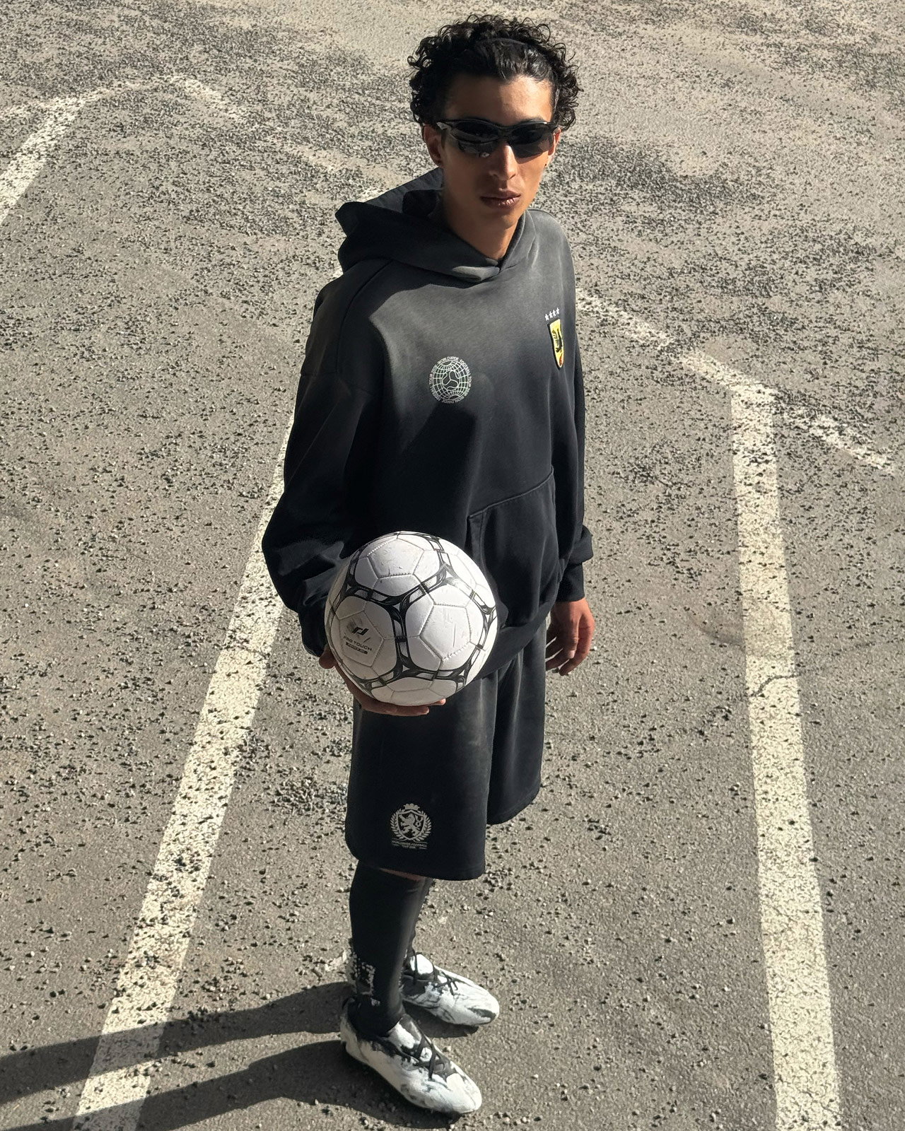 TOFFS LOOSE FIT FOOTBALL HOODIE