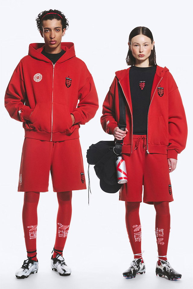 TOFFS LOOSE FIT ZIP FOOTBALL HOODIE