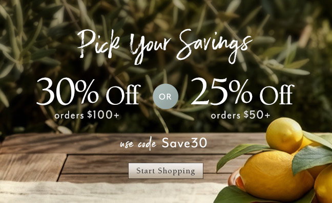 Pick Your Savings up to 30% Off