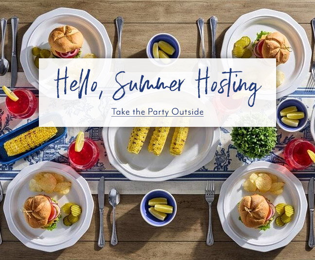 Hello, Summer Hosting... Take the Party Outside