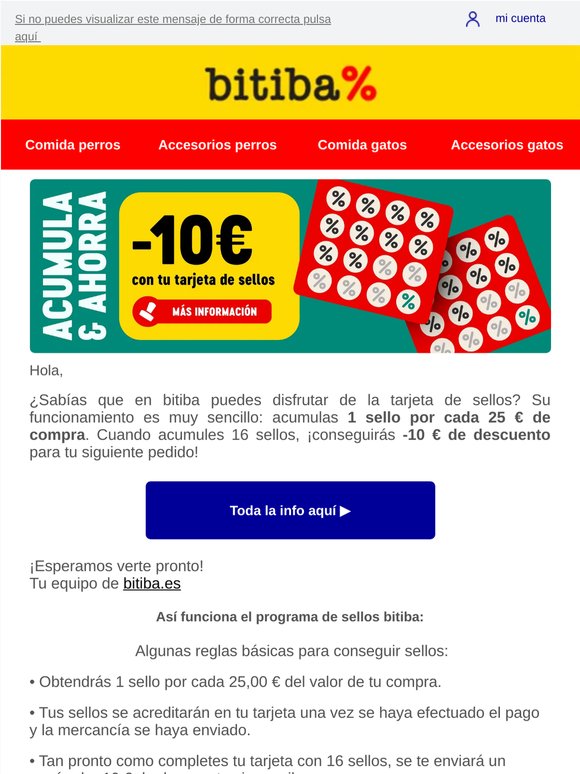 Llévate -10 € solo por comprar en bitiba