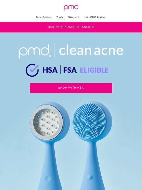 Now HSA/FSA Eligible