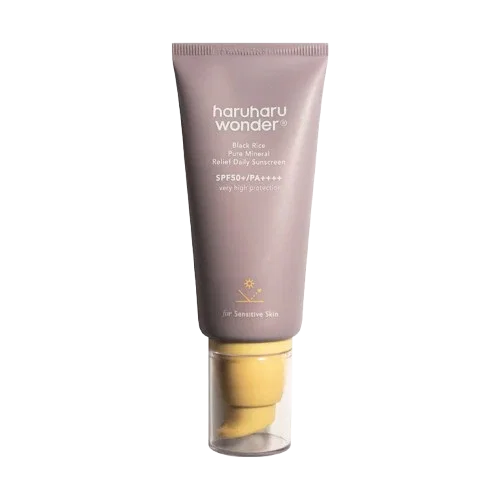 Image of Haruharu Wonder Black Rice Pure Mineral Relief Daily Sunscreen SPF50+/PA++++ (50ml)