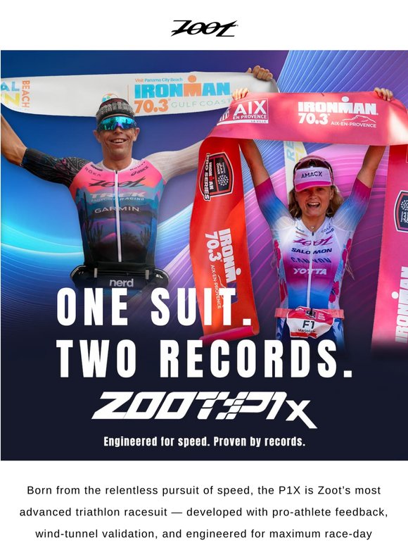 P1X. One suit. Two records.