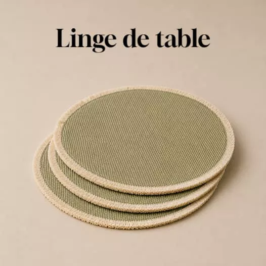 Linge de table