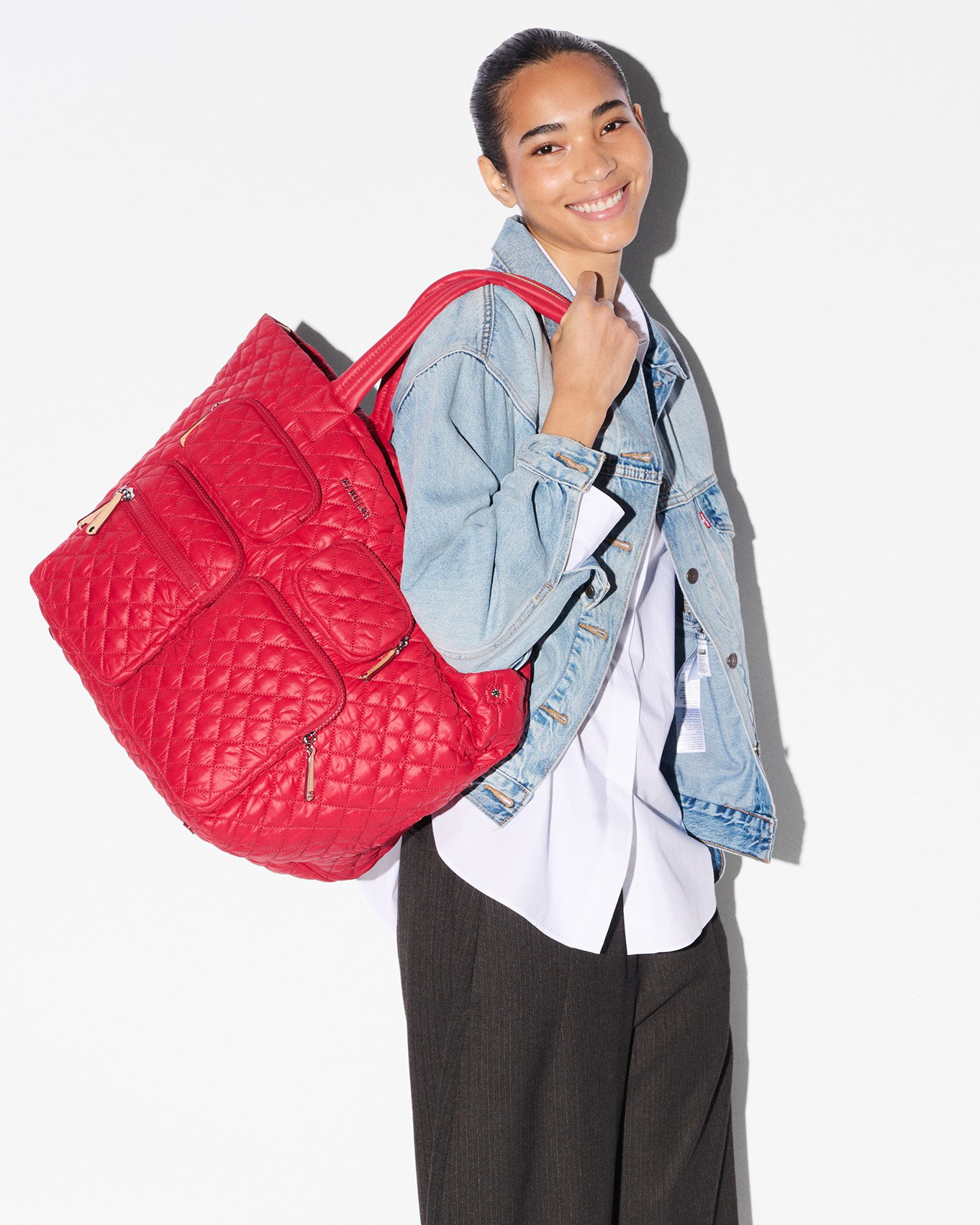 Shop the Red Apple Large Metro Travel Tote