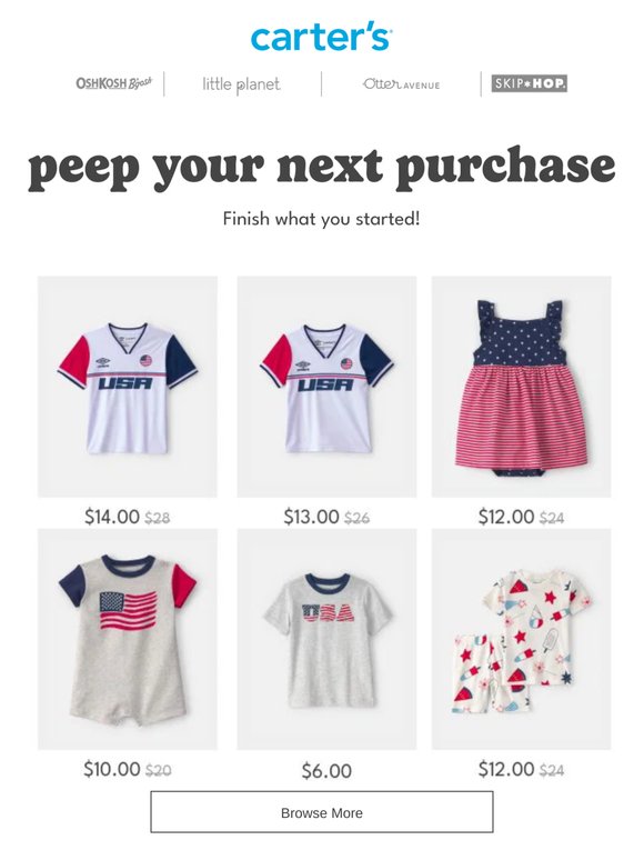 Psst… You were shopping!