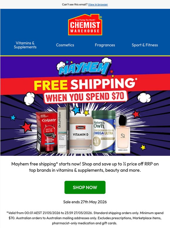 Ready, set…add to cart! 🛒