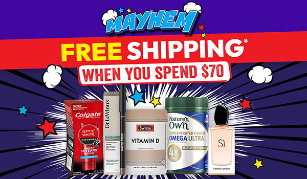 Our Mayhem madness sale has begun! Up to ½ price off RRP big brand vitamins & supplements, skincare + more!