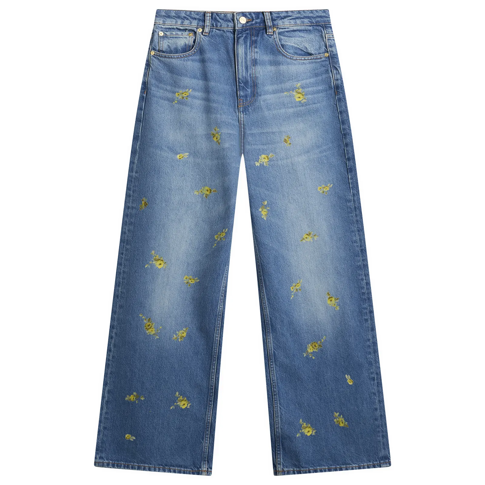 GANNI Printed Flower Lari