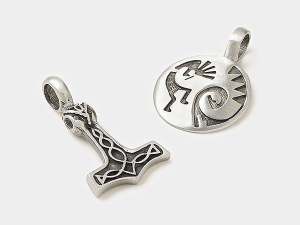 Pewter Pendants