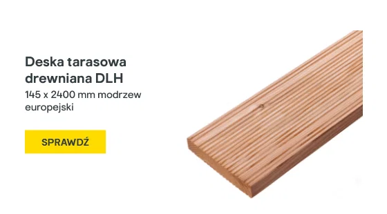 Deska tarasowa drewniana DLH