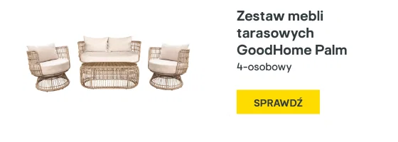 Zestaw mebli tarasowych GoodHome Palm