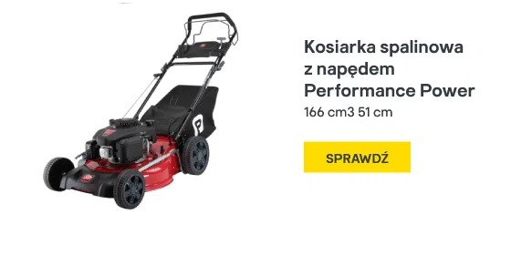 Kosiarka spalinowa z napędem Performance Power