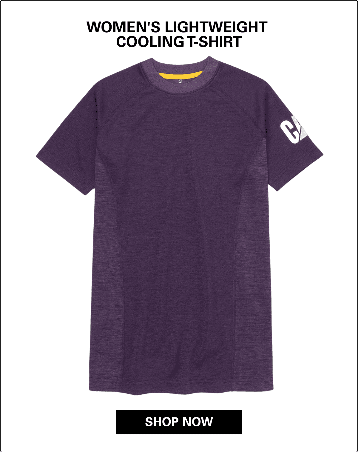 WOMEN'S LIGHTWEIGHT COOLING T-SHIRT