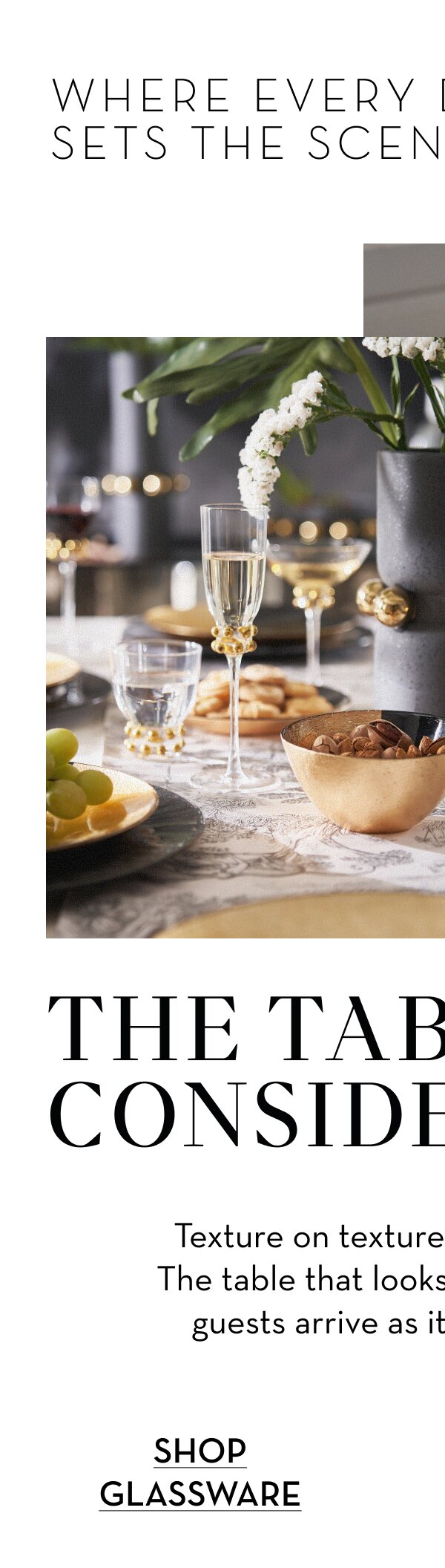Shop glassware