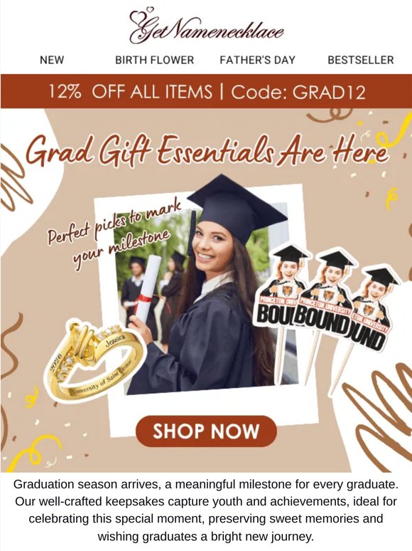 🎉 BIG NEWS: Grad Gift Essentials Are Here