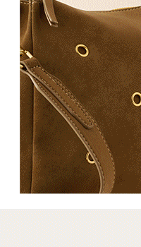 Alize Suedette Shoulder Bag in Caramel