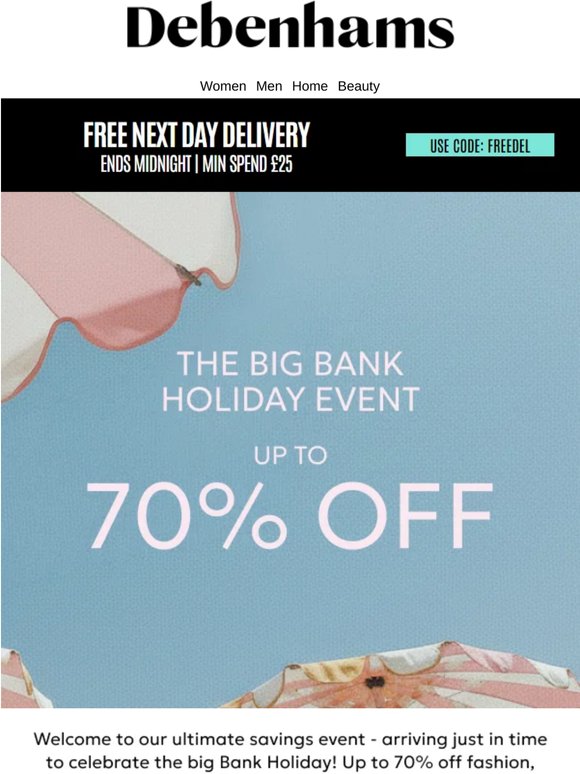 The Big Bank Holiday Event