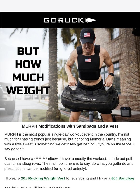 BUT HOW MUCH WEIGHT