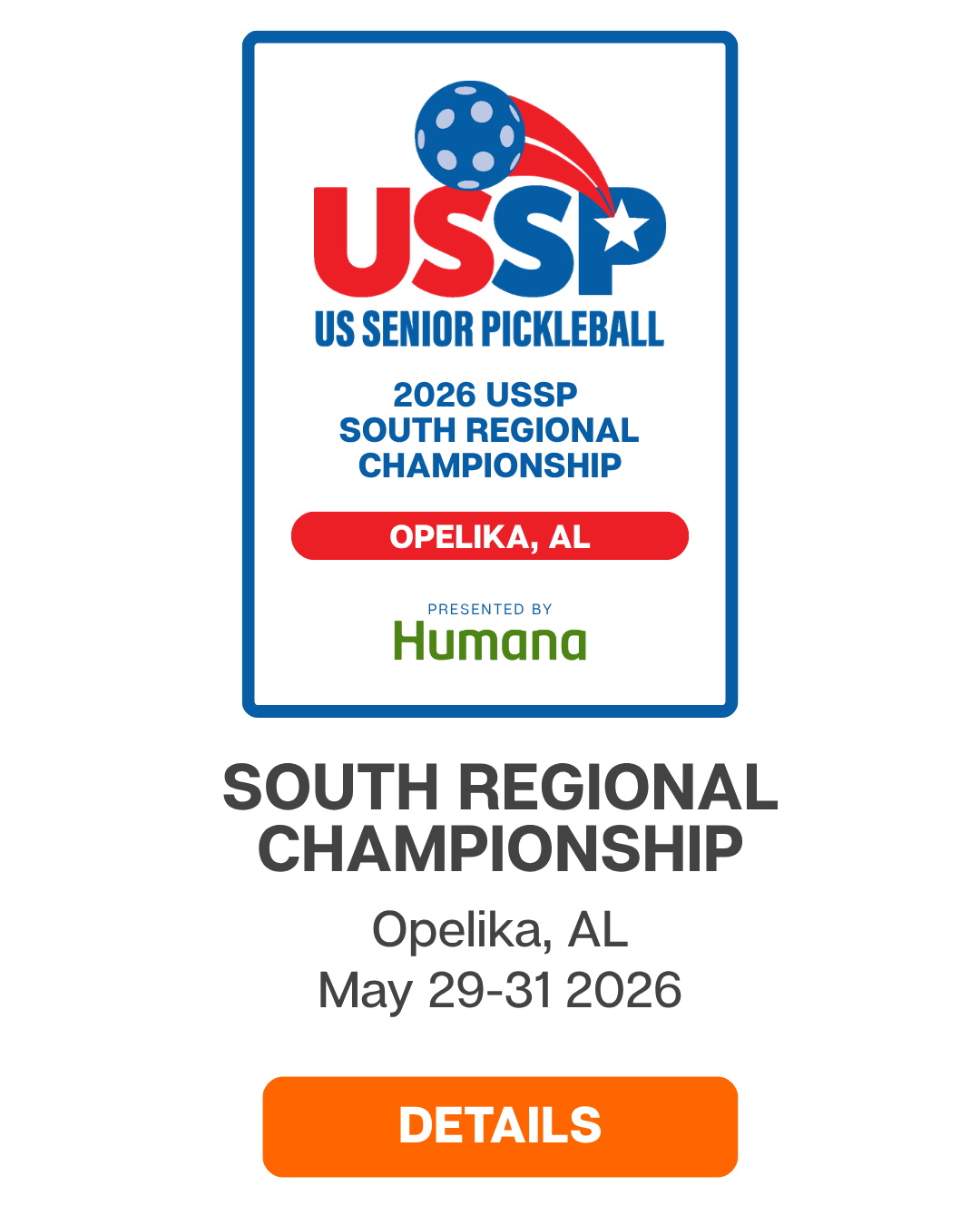 USSP South Regional Championship - Opelika, AL - May 29-31, 2026 - [ SEE DETAILS ]