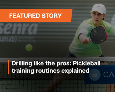 Drilling like the pros: Pickleball training routines explained