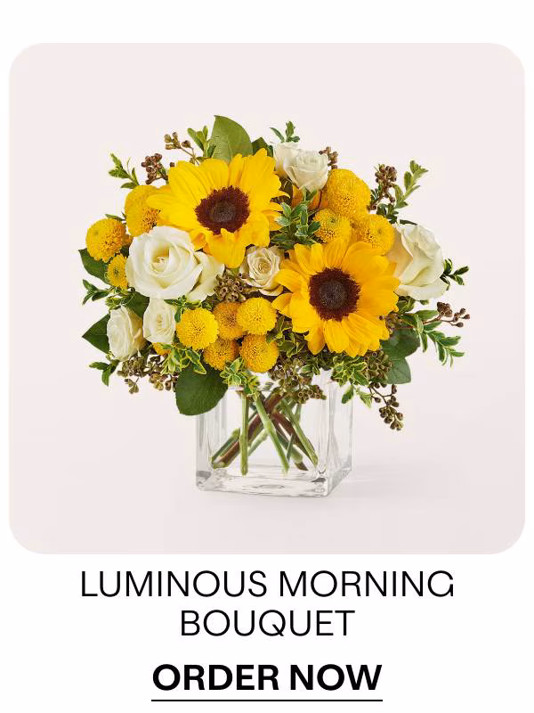 Luminous Morning Bouquet - Order Now »