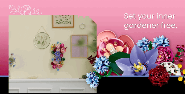 LEGO® Botanicals Flower Wall