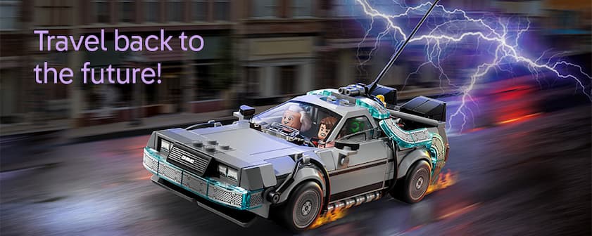 LEGO® Speed Champions Time Machine from Back to the Future