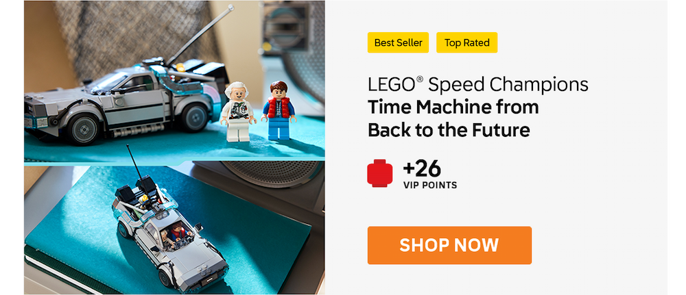 LEGO® Speed Champions Time Machine from Back to the Future